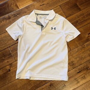 Under Armour Kids Polo Shirt in White